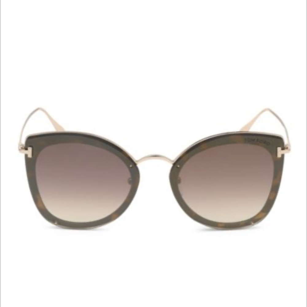 Tom Ford Tortoise Shell Gradient Sunglasses